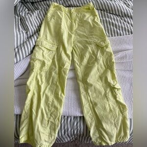 Light Yellow Cargo Pants
